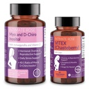 Rose Women 's Hormonal Balance Bundle - Myo- Inositol & D- Chiro Inositol + Vitex Chasteberry - Kesehatan Reproduktif & Menstrual Dukungan Suplemen
