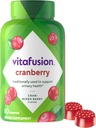 Vitamin Cranberry Gummies for Women, 500mg Cranberry Juice Concentract per Serving, 60ct