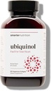 SMARTERNUTRISI Ubiquinol 100mg + Natural Plant-Based Omega 3 6 9 - Clinical Studied Ahiflower £Oil - Ultra Absorpsi CoQ10 for Heart Support - Non-GMO - 60 Softgels [30- Day Supply]