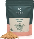 Lily of the Valley Noni Fruit Powder - Morinda Citrifolia - Superfood Indian Mulberry - Great for Smoothies and Recips - Vegan & Gluten- Free - Realable Pock (8oz, 226g) - Paket May Wary