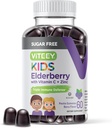 Vitamin C & Zinc, [3-1 Ammune Booster] Vegan, Gelatin Free, Gluten Free - Tasty Chewable Berry Flavored