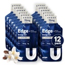 UCAN Edge Energy Gel Shots, Vanilla Latte + Caffeine (12, 2 Paket Ounce) untuk Running, Training, Workout, Fitness, Cycling, Crossfit 124; Sugar- Free, Vegan, & Keto Frid Energy