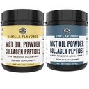 Keto Vanilla MCT Bubuk Collagen dan Keto Unflagranted MCT Collagen powder
