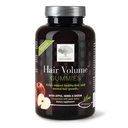 New NORDIC Volume Gummies Rambut, 2500 mcg Biotin, Penyedia Rambut Harian Vitamin untuk Mendukung Rambut Skin & Nails, Vegan, 60 Cacah (Paket 1)