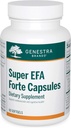 Genestra Brands Super EFA Forte Capsules 124; Fish Oil Formula untuk mendukung Cognitive, Cardiovascular, dan Gabungan Kesehatan 124; 60 Softgeels