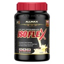 ALLMAX ISOFLEX Whey Protein Isolate, Vanilla - 2 lb - 27 Grams of Protein Per Scoop - Zero Fat & Sugar - 99% Laktosa Bebas - Gluten Free & Soy Free - Diterima. 30 Servings