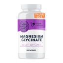 Vimergy Magnesium Glycinate - Stress Dukung - Dilengkapi untuk Hindari Upset Tummy * - Promotes Heart Health & Energy * - Kosher, Vegan Gluten- Free - 300 Caps
