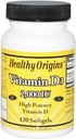 Origins Sehat Vitamin D3 Softgels, 120 Cacah