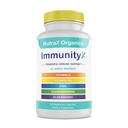 Semua - dalam Satu Dukungan Ammunian Organik Tambahan 60 Vegan Kapsul - Elderberry 500mg, Ashwagandha 500mg, 400mg Vitamin C dan Zinc - Vitamin D3 - Immune Boosters untuk Dewasa