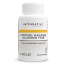 Manajer Interapeutics Integrative Cortisol Allergen Free - Adrenal Health Suppplement for Healthy Stress Response * - Vegan, Non-Dairy & Gluten- Free - 30 Capsules (15 Servis)