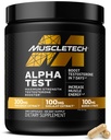 MuscleTech Testosterone Booster for Men, AlphaTest - T-Boost Sens Suplemen dengan Tribulus Terrestris & Boron - Perbaikan Pria Harian Gym untuk Pertumbuhan Otot, Stamina & Energi - 240 Pil