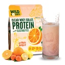 WHID SOCIETY - Clear Whey Protein + Electrolytes - Menyegarkan bubuk Whey Protein Isolat - 20g Protein, 0 Ditambahkan Sugar, GMO-Free, Natural Flavors & Colors - Citrus Punch, 16 oz