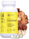 Vita Green Joint Health Kapsules - Suplemen Herbal Alam untuk Mobility & Flexibility - Supports Cartilage Reparts & Pain Relief - 60 Count