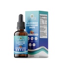 L-Arginine L-Citrulline Drops Liquid, L-Arginine for Men with Boron and Zinc, High Absorpsi L-Arginine L-Citrulline Sublinual Liquid L- Arginine 1000 mg, Vegan, Non GMO, 60ml