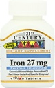 Abad ke-21 Besi 27 Mg Ferrous Gluconate Tablet, 110 Cacah (Paket 2)