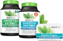 Zenwise Health Digetical Enzymes, Green Tea Extract, and Free Travel Tin