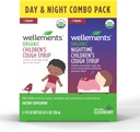 Hari Organik & Jam Malam & Malam Hari Anak-Anak Combo Syrup 124; Soother Daytime & Nighttime Relief USDA Organic Organik 124; Value Pack (2) 4 Fl Oz.