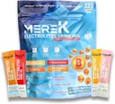 Merek Electrolyte Hidration Powder Suplemen 32 Sachets terbuka Single- Perfect for Workout Essout for Daily Hydration Needs No Sugar, No Calories, Keto Friendly