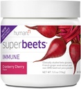 HumanN SuperBeet Powder Immune - Grape Seed Extract dan Wellmune Gruber Gluians - Cranberry Cherry Flavor, 5.5- Ounce