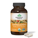 Organik INDIA Ashwagandha Capsules - Organik Aswagandha Suplemen - Vegan Ashwagandha Root, Gluten- Bebas, Kosher, Non- GMO, Support Stress Relief, Energi, dan Tidur - 180 Capsules