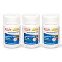 Rugby Mecklizine Chewable Tablet 25mg - Anti- Nausea Medicine Helling with Motion Sickness - 100 Count (3 Pack)