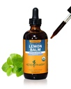 Herb Pharm Certified Organic Lemon Liquid Extract for Calming Nervous System Due Glycerite, 4 Ounce