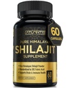 Atlantis Nutrition Himalaya Shilajit Capsules Formulasikan dengan 20% Fulvic Acid 124; 10: 1 Ekstraksi Menyediakan 10,000mg D.H.E. Amerika Serikat Membuat 124; Himalaya Shilajit Tambahan untuk Pria & Perempuan & 44; 60 Kapsul
