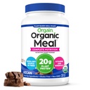Orgain Vegan Replacement Protein Organik, Creamy Chocolate Fudge - 20g Plant Based Protein, Gluten Free, Dairy Free, Soy Free, No Sugar Added, For Smoothies & Shakes - 2.03lb