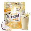 FlavCity Vanilla All in One Protein Shake Powder - On the Go Meal Alternative + Collagen Peptides, Reishi & Cordyceps - Focus, Skin, Joint Dup whey, 20 pelayan