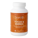 Dr. Amen BrainMD Focus & Energy - 120 Kapsul - Mental Endurance Booster, Promotes Konsentrasi & Perhatian - Caffeine Bebas, Gluten Bebas - 30 Hamba