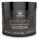 Manapol Immune Support Formula for Imunity Support & Imunity Boost. Aloe Vera Minum untuk Tambahan Dukungan Imune 1.05oz / 30g oleh Mannaech.
