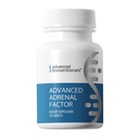 Advanced Bionutritional Advanced Adrenal Factor - Adrenal Suplemen Dukungan - Non-GMO, Gluten- Free, Vegan - 120 Tablet
