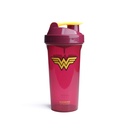Smartshake Lite Justice League Protein Shaker Bottle 800ml - DC Comics Water Bottle, BPA Free Gym Shake Bottle for Protein Shakes And Protein Powder - Wonder Women Logo