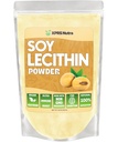 XPRS Nutra Leethin Powder Pangan Gemuk Emulsifier - Tersedia untuk Memasak, Baking dan Lebih - Vegan Friendly Leethin Leeder Memasak Bantuan (16 Ounce)