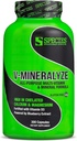 Species Nutrition V-Mineralyze All- Purpose Multivitamin, Vitamin C dan D3, Played Minetary, Blueberry Extract dengan Anti- Oxidant Properti, 300 Capsules