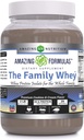 Amazing Formula The Family Whey Protein (Isolasi) Powder untuk The Whole Family - 2 lbs - Paling Lengkap & Pure Bentuk Protein - Gluten Bebas (Cookie & Cream)