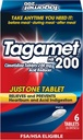 Tagamet HB 200 mg Cimetidine Reducer and Heartburn Relief, Relieves and Prevents Indibubles, 6 Count
