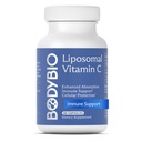 BodyBio Lipomal Vitamin C - Powerful Antioksidant untuk Dukungan Imune dan Kesehatan Cellular, Acid Ascorbic Pure dengan Absorpsi Maksimum
