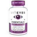 Persediaan Diet Kesehatan Mata Mata Viteyes, Lutein & lexanthin untuk Dukungan Macau, 90 Kapsul