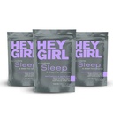 Hey Girl Sleep Tea - Natural Herbal Bedtime Tea Bags with Chamomile, Passion Flower, Valerian Root, Lemon Balm - Calming, Relaxing Dewasa Teh Waktu Tidur - Relaxation Gifts for Women 3 - Pack