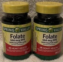 Folic Acid 400 Mcg, 250 Tablet (2 Pack)