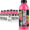 Protin2o 15g Whey Protein Isolate Infused Water Plus Electrolite, Sugar Free Sports Drink, Ready To Drink, Gluten Free, Laktosa Free, Mixed Berry, 16.9 flf Bottle (12 Count)