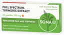 SONA Turmeric Pastilles, Disfungsi di mulut, 600% penyerapan lebih tinggi dari curcumin dibandingkan dengan kapsul