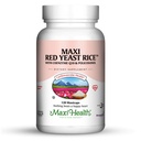 Maxi Health Kosher Maxi Red Yeast Rice dengan Coenzim Q10 & Policosanol (Cacah 120 rasa (Paket 1)))