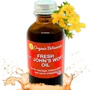 Em 's Herbals Fresh St John' s Welt Oil - Wild Harowed in USA, Natural Solution for Nerve Discomfort, Skin Espertions, Wound Care, Scar, and Stretch Marks - Skin, Face, Body, Hair, Massage Oil (2 Oz)