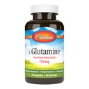 Carlson - L- Glutamine, Free- Form Acid Amino, 750 mg, Muscle Tissules Produksi, 90 Kapsul
