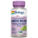 SOLARAY Ginkgo Biloba Ekstrak, 60mg 124; 60 Cacah
