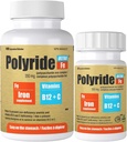 Ultra Polysaccharide Iron Suplemen Kompleks 350 Mg - Energi Dukungan dengan Besi - mengobati anemia kekurangan besi - 125 mg vitamin C dan 1000 mcg Vitamin B12 - 30 Kapsul