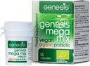 Probiotik MegaMix BIO untuk Kesehatan Gut 124; Shelf Stable Progories for Women & Men with Lactociillus & Bifidobacterium for Digetives, Ammune & Gastrointestinal Dukungan - Vegan, 14 Capsules