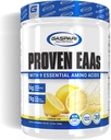 Nutrition Gaspi Proven EAas, Vegan Ferted EAas, Enhances Recovery & Replenishes Electrolytes, Non GMO (30 Pelayan, Lemon Ice)